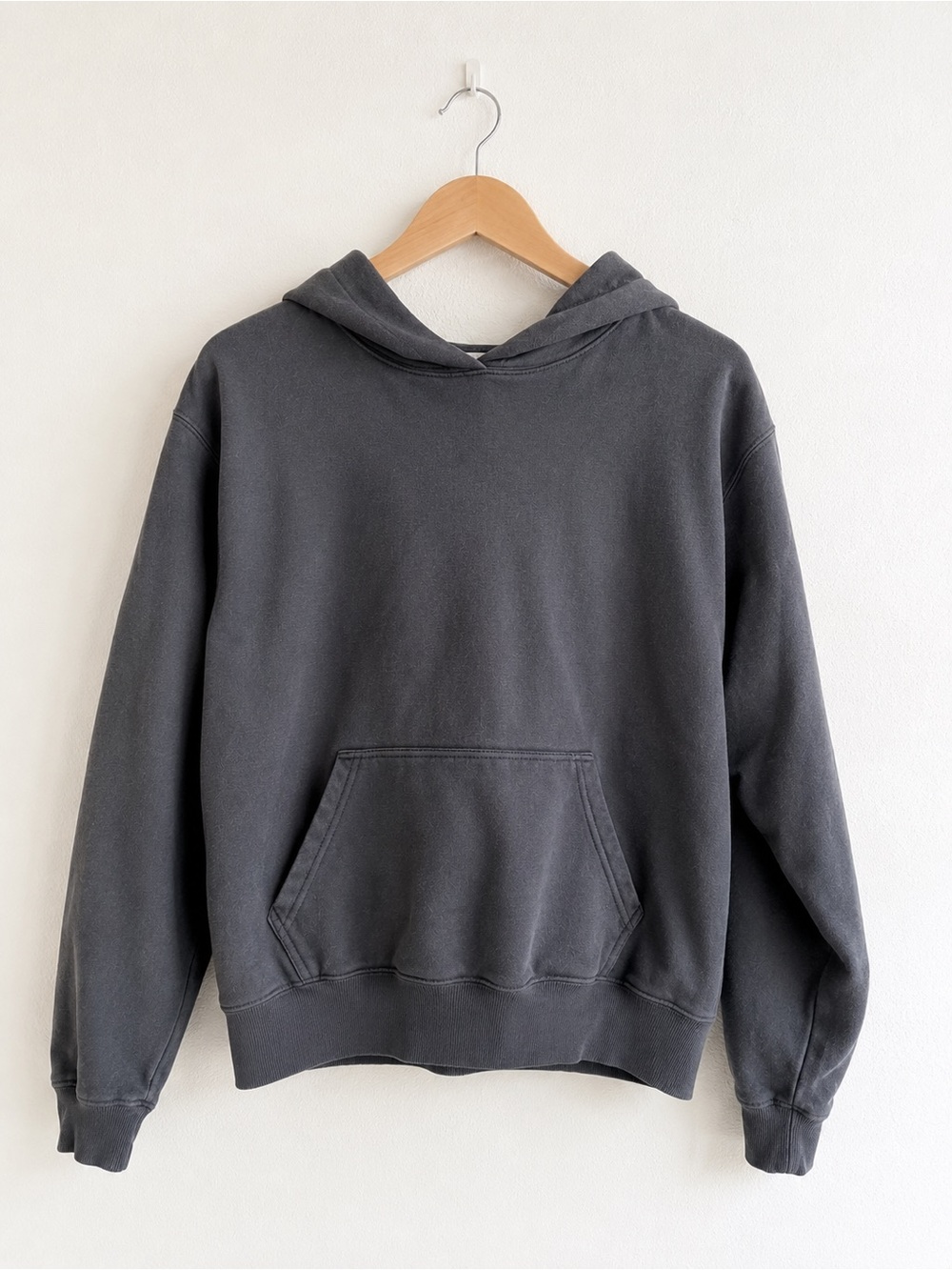 Hollister Charcoal Gray Pullover Hoodie